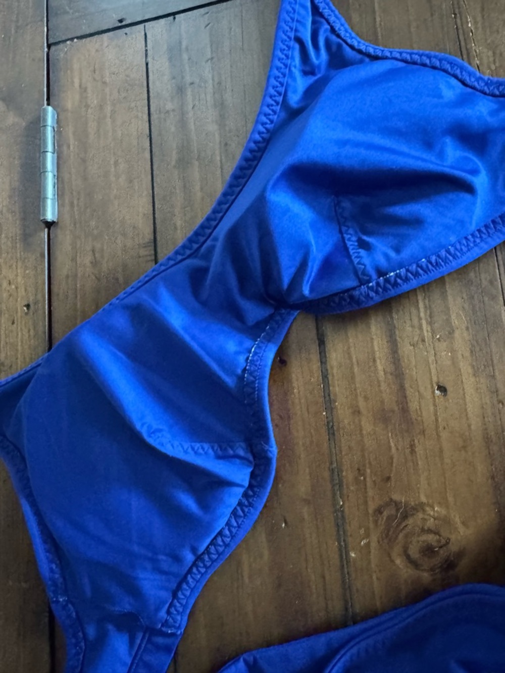 Fabletics Vibrant Blue Two-Piece high rise Bikini Set Medium - Picture 3 of 4